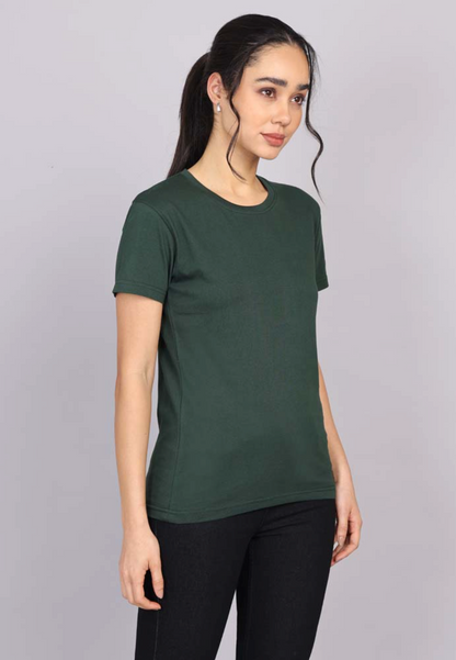 Premium 100% Cotton Bottle Green
