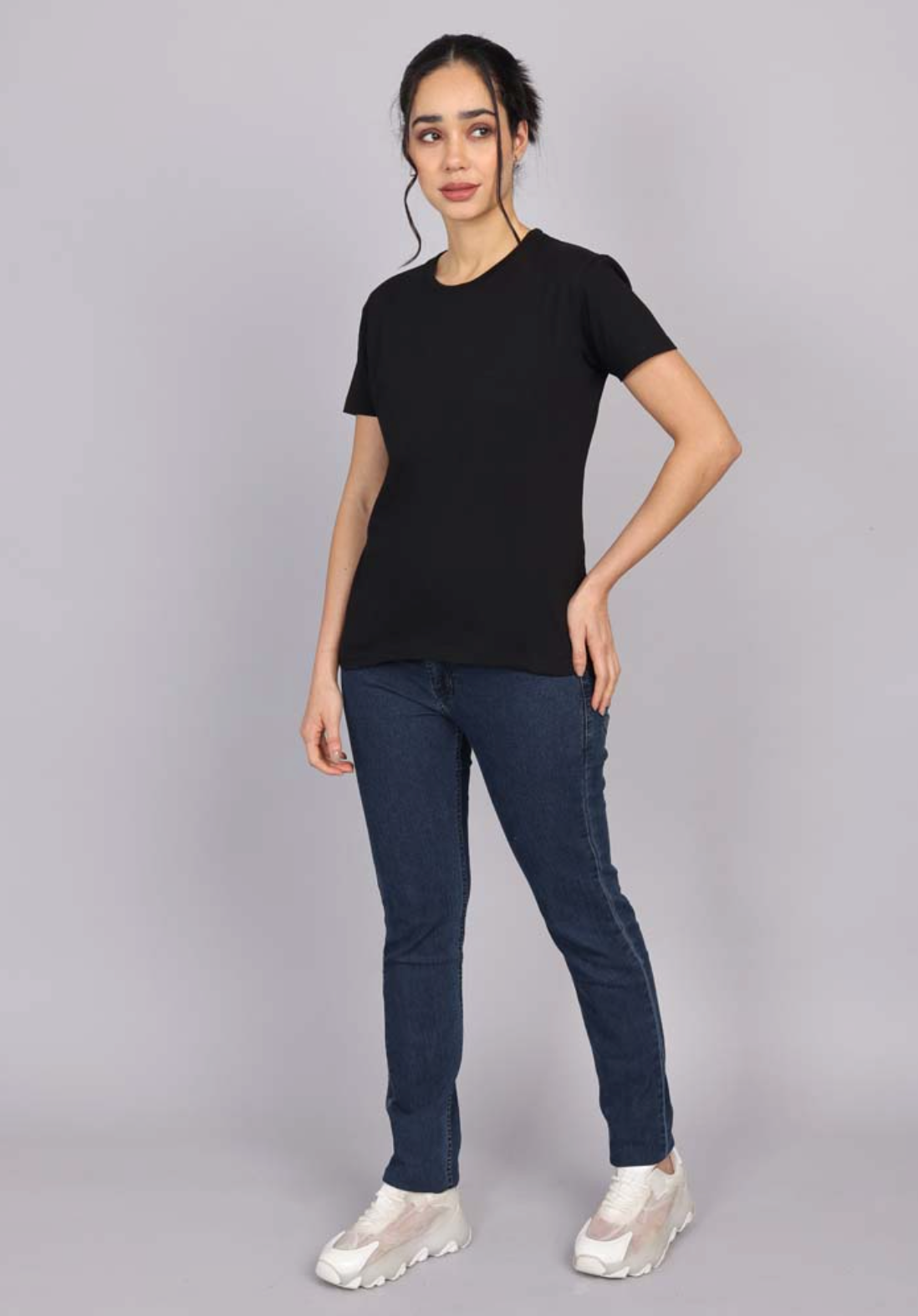 Premium 100% Cotton Classic Black
