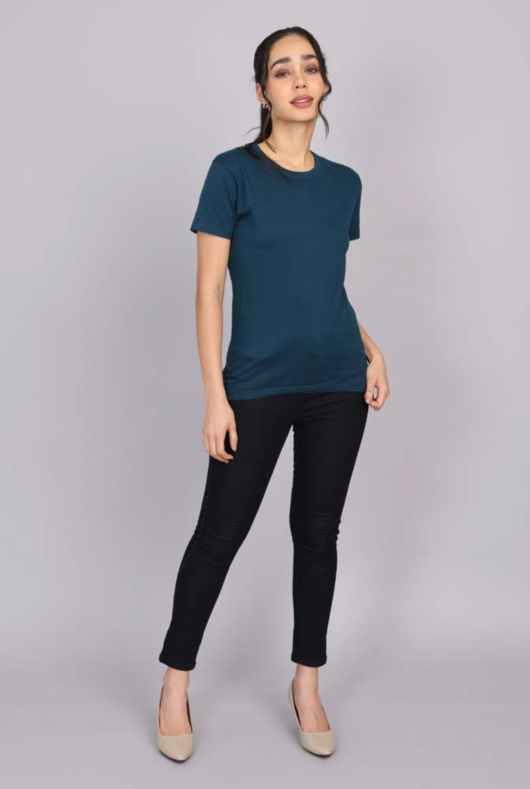 Premium 100% Cotton Petrol Blue