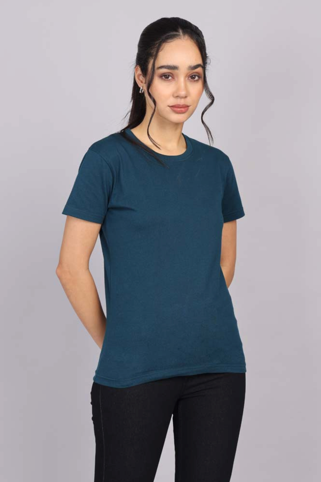 Premium 100% Cotton Petrol Blue