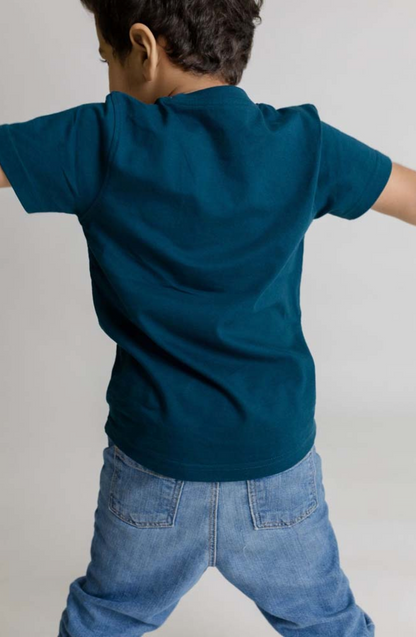Crewneck Petrol Blue
