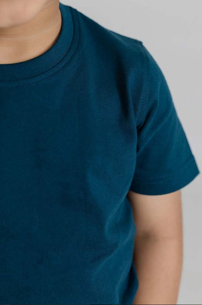 Crewneck Petrol Blue