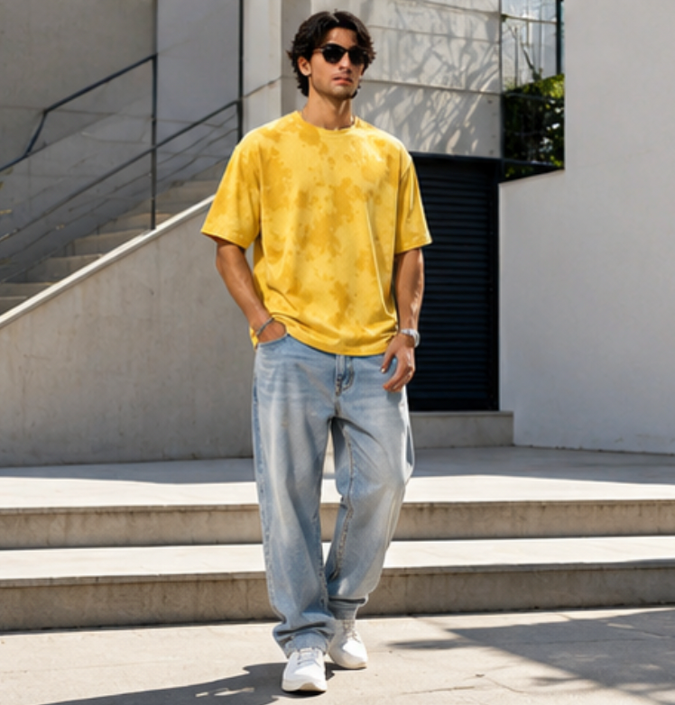 Unisex Tie Dye Oversized T-Shirt