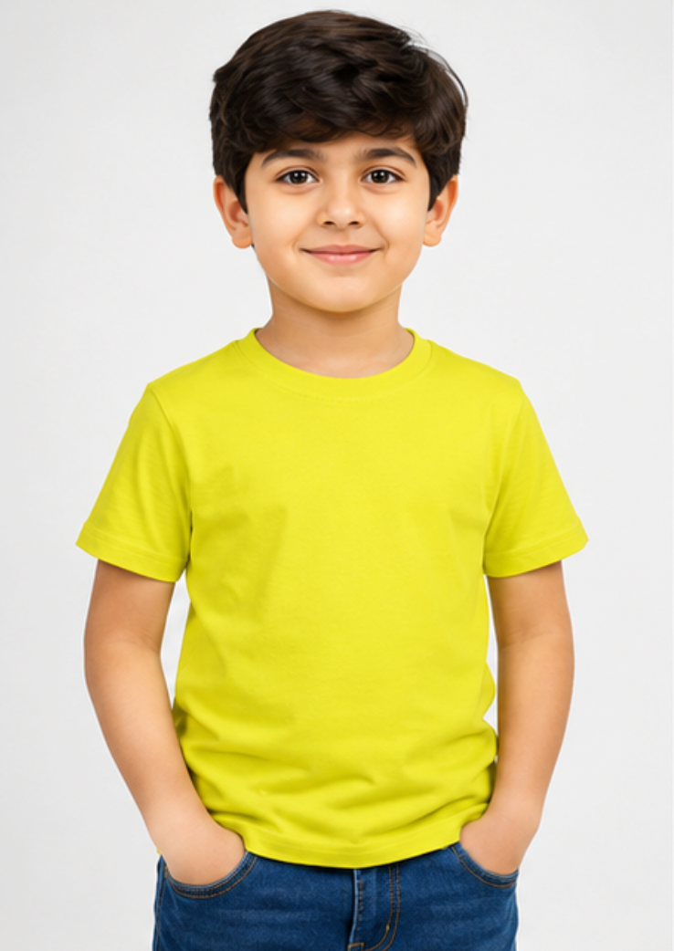 Boy's Crew Neck T-Shirt