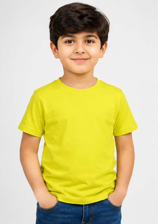 Boy's Crew Neck T-Shirt