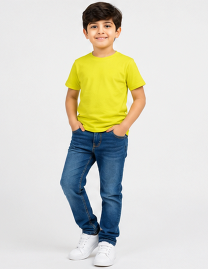 Boy's Crew Neck T-Shirt