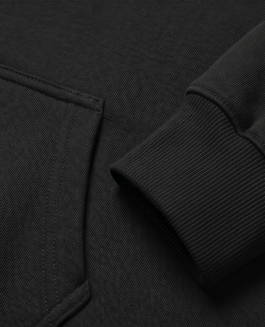 Unisex Pullover Hoodie Black & Navy Blue