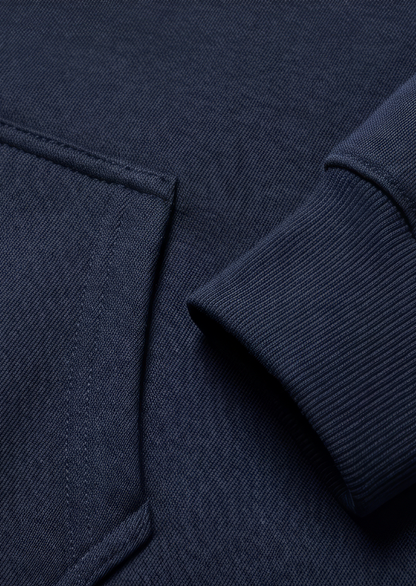 Unisex Pullover Hoodie Black & Navy Blue