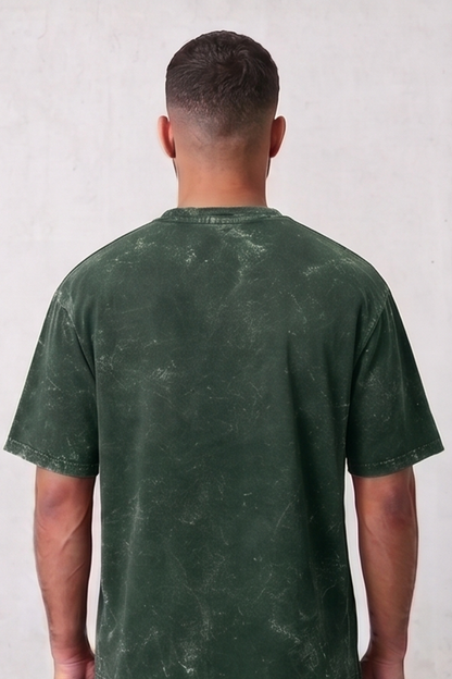 Unisex Acid Washed Oversized Tee
