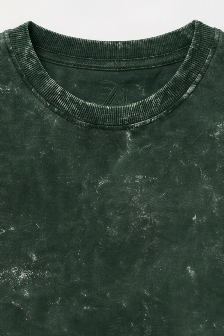 Unisex Acid Washed Oversized Tee