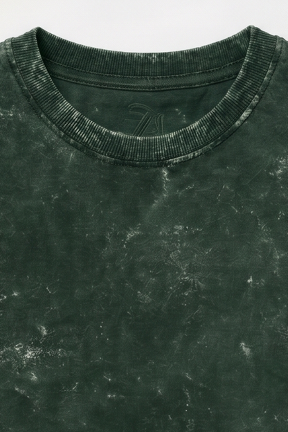 Unisex Acid Washed Oversized Tee